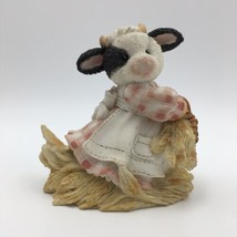 Mary&#39;s Moo Moos Outstanding In Your Own Field Enesco Figurine 627720 Vin... - £9.57 GBP