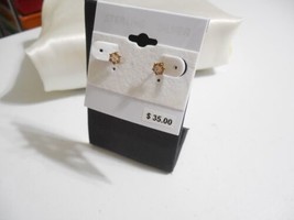 Department Store 14k Gold over Sterling Silver Plate Star Stud Earrings R993 - $10.92