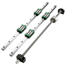 VEVOR Linear Guide Rail 2 HGR20 1.5m Linear Slide Rail, 1 RM1605 1.5m Ba... - $2,292.72 MXN