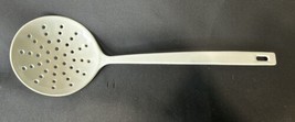 Copco White Plastic Strainer Ladle Skimmer Slotted Spoon Strainer Kitche... - $15.83