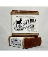Organic Moroccan Vanilla Goats Milk Soap(Cruelty-Free) 4.5oz - £8.21 GBP