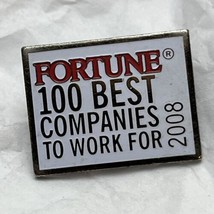 Fortune 100 Best Corporation Company Advertisement Lapel Hat Pin Pinback - £6.24 GBP