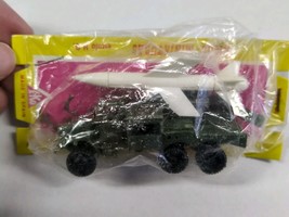 *Damaged Needs Repairs* Eko Vehicle With Missile Made In Spain Miniature 3&quot; - $127.57 MXN