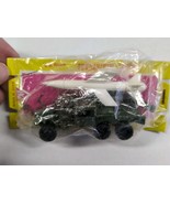 *Damaged Needs Repairs* Eko Vehicle With Missile Made In Spain Miniature 3&quot; - $128.52 MXN