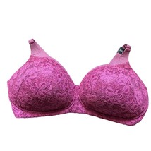 Torrid Curve Dream Wire-Free Plunge 360 Back Smoothing Burgundy Lace Bra NEW - £25.57 GBP