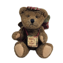 The Boyds Collection 8&quot; Articulated Teddy Bear Bearly an Angel 2001 - £11.05 GBP