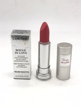 Lancome Rouge In Love Lipstick -  232M Rose&#39;mantic --4.2Ml/0.12oz - £30.50 GBP