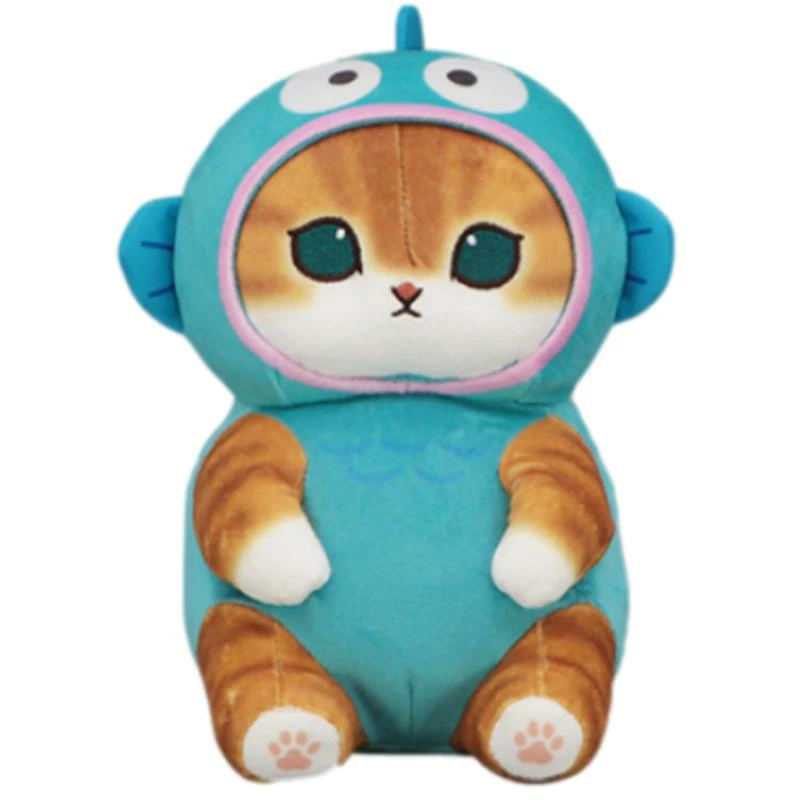 Japan mofusand x Sanrio Characters plush doll toy Hangyodon - 22cm Birth... - $51.70 CAD
