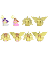 8Pcs Anime Athena Minifigures Gold Cloth Athena Assembly Mini Building B... - $26.89