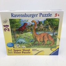 Ravensburger 24 pc Super Sized Floor Puzzle Dinosaurs 3x2 Ft Ages 3+ - £15.41 GBP