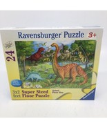 Ravensburger 24 pc Super Sized Floor Puzzle Dinosaurs 3x2 Ft Ages 3+ - £15.37 GBP