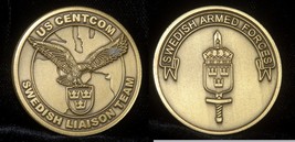 Quite rare U.S. CENTRAL COMMAND - CENTCOM Swedish Liaison Team at MACDIL... - $79.19