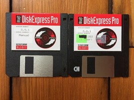 Vintage 1995 Alsoft Disk Express Pro V 3.0.1 Floppy Disk Mac Macintosh S... - £15.70 GBP