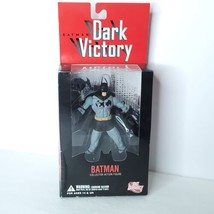 DC Direct Dark Victory Batman Action Figure NEW Grey Black Suit corner dent - £31.13 GBP