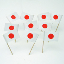100 Japanese Japan Flag Toothpicks - $7.81