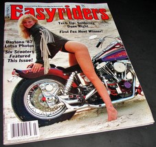 Easyriders Motorcycle Magazine 169 July 1987 Daytona &#39;87 1st Fox Hunt Winner 2 - £11.19 GBP