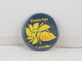 Vintage Airline Pin - Canadian Airlines Studio Tour - Celluloid Pin  - £11.79 GBP