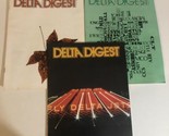 Vintage 1978 Delta Digest Lot Of 3 Magazines - £19.45 GBP