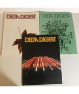 Vintage 1978 Delta Digest Lot Of 3 Magazines - £19.46 GBP