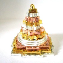 Meru Shri Yantra For Vastu Correction &amp; Prosperity in Home -Small Size Energized - $23.75