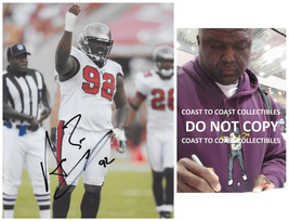 Booger McFarland Signed 8x10 Photo COA Proof Tampa Bay Buccaneers Football Bucs - £61.85 GBP