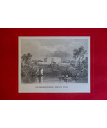 The Presidents House from the river ;  Mounted Collotype Print - $25.00