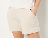 Belle Beach by Kim Gravel French Terry Seaside 5&quot; Shorts  Sand Bar, X-Small - £15.58 GBP