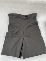 Spanx Higher Power Ladies Shorts High Waist Tummy Control Shapewear Size L Black - £22.06 GBP