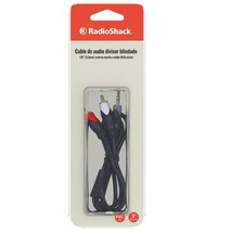 RadioShack - Shielded 3FT Audio Y-Cable - 3.5 Stereo Male to Dual RCA Male - £7.59 GBP