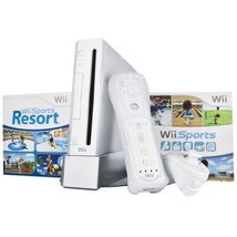 Wii Bundle with Wii Sports &amp; Wii Sports Resort - White [video game] - £179.78 GBP