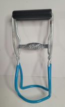 Ball Canning Jar Lifter/Tongs Rubber Coated Blue Handle VTG image 4