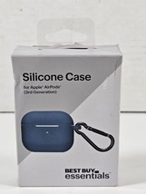 Best Buy essentials- Silicone Case for Apple AirPods (3rd Generation) - Blue - £10.00 GBP