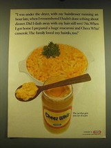1967 Kraft Cheez Whiz Ad - I was under the dryer - $18.49