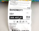 IKEA SANDMOTT Cushion Multicolor 12” x 23&quot; 305.497.57 New - $22.67