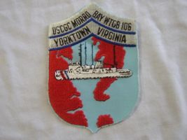 USCGC MORRO BAY (WTGB-106) YORKTOWN VIRGINIA PATCH NEW  :KY23-8 - $5.94