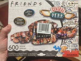 Friends TV Series 600 Piece Puzzle Aquarius Double Sided Shaped Puzzle 75-029 - $20.78