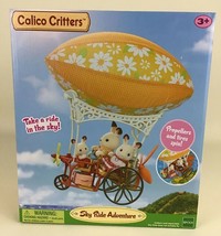Calico Critters Sky Ride Adventure Playset Rotating Tires Propellers Epoch NEW - £34.99 GBP