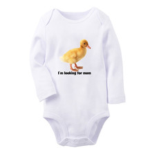 I&#39;m Learning to Be a Human Funny Bodysuit Baby Animal Orangutan Romper Jumpsuits - £7.91 GBP+