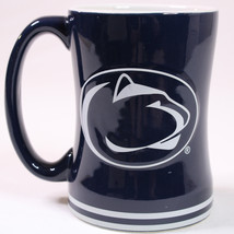 Penn State Collegiate 2011-12 Coffee Tea Mug White &amp; Blue In Color Go Pe... - £10.64 GBP