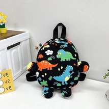 Cartoon Dinosaur Print Children Backpacks Boy Girl Kindergarten School Bag Adjus - £18.49 GBP