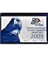 50 STATE Coins QUARTERS 2005 S PROOF Coin SET - $27.34 CAD