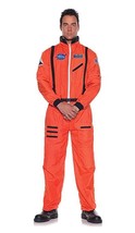 Underwraps Orange Astronaut Suit Plus Size Costume, XX-Large - £87.59 GBP