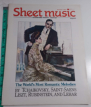 SHEET MUSIC MAGAZINE march 1987 standard piano/guitar edition good - $5.94