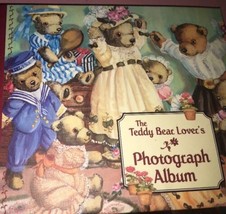 The Teddy Bear Lover&#39;s Photo Album Set 3  Albums in Case - £11.61 GBP