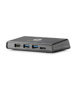 Used HP 3001pr USB 3.0 Port Replicator HDMI VGA USB3x2 ETHERNET F3S42AA - £15.78 GBP