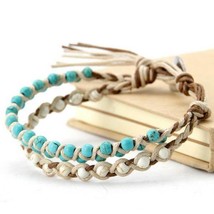 Stone Beaded Braid Bracelet - $61.33 CAD