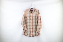 Vtg 90s Pendleton Mens Small Distressed Western Rodeo Pearl Snap Button Shirt - £27.36 GBP
