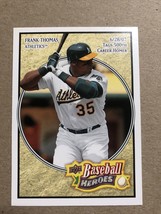 2008 Upper Deck Heroes #172 Frank Thomas - £1.96 GBP