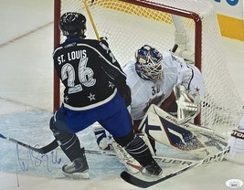 Martin St. Louis Autograph Signed T.B. Lightning 11X14 ALL- Star Photo Jsa Cert - £55.93 GBP