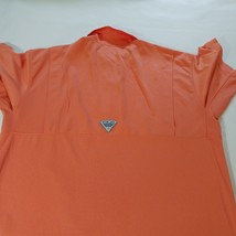 Columbia PFG Perfect Cast Men's L Peach Vented Short Sleeve Polo Shirt FM6016 image 15
